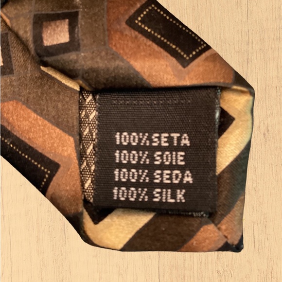 Retro 90’s Kilbourne and Finch 100% Silk Men’s Tie - Picture 5 of 5